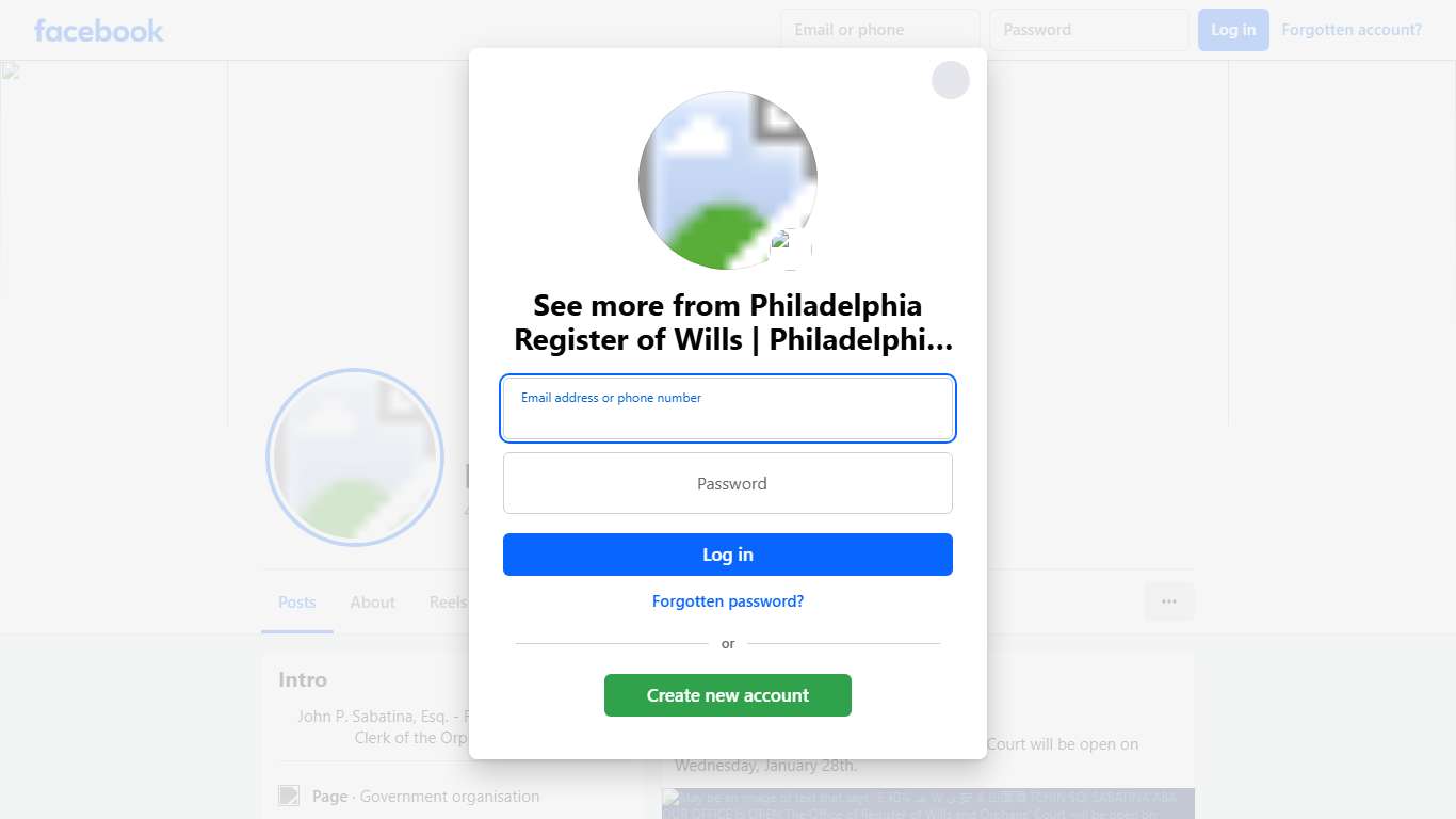 Philadelphia Register of Wills Philadelphia PA Facebook